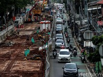 Rekayasa Lalu Lintas Imbas Proyek LRT Jakarta Fase 1B
