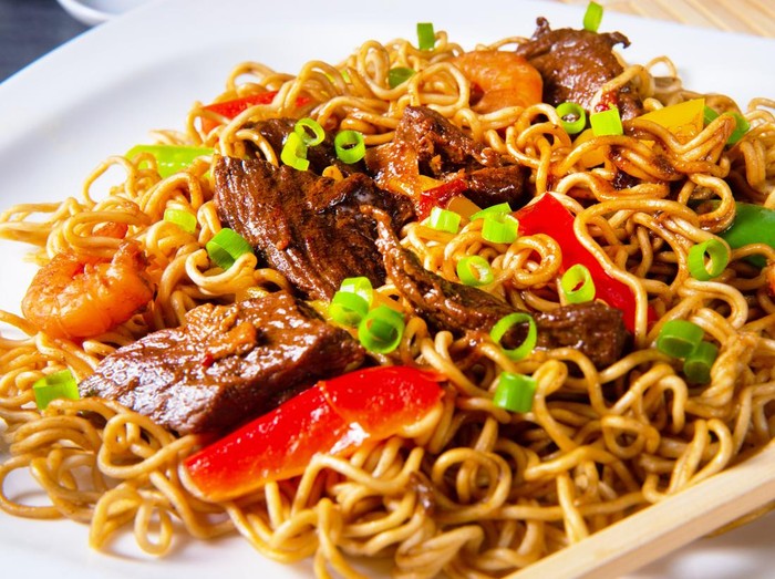 Resep Mie Goreng Daging dan Udang