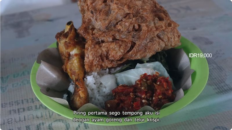 Ria SW merekomendasikan sego tempong yang enak di Banyuwangi