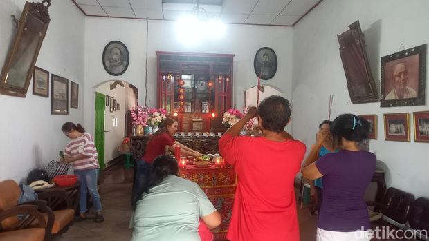 Rumah Besar Kapitan Lie Ing Tjie di Jalan Pulau Bali, Kelurahan Kampung Baru, Kecamatan Buleleng, Bali, Rabu (29/1/2025). (Made Wijaya Kusuma)