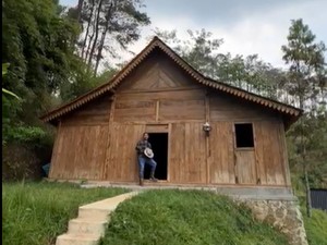 Slow Living Ala Dodit Mulyanto: Bikin Rumah di Hutan