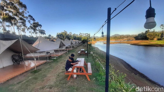 Salah satu glamping di Kabupaten Bandung.