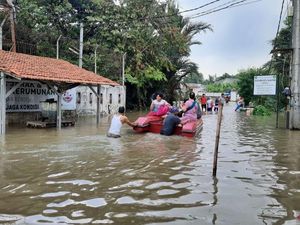 5 Kecamatan di Tangerang Banjir, Tinggi Air Capai 1 Meter