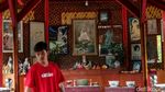 Suasana Ibadah Imlek di Vihara Gayatri Depok