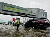 Genangan di Tol Sedyatmo, Jasa Marga Genjot Pompa Air di Lokasi