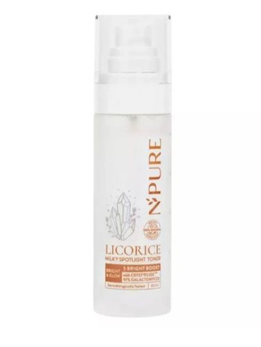N'Pure Licorice Milk Spot Brightening Toner.