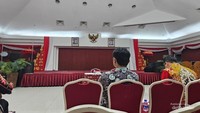 Situasi di dalam aula acara. Program ini dirancang untuk mengintegrasikan aspek edukasi, kewirausahaan, dan eksplorasi internasional.