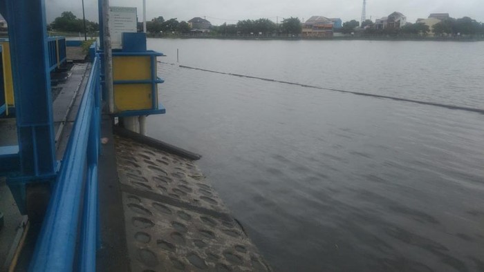Waduk tunggu Pampang naik status waspada.