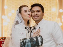 7 Foto Pengajian 4 Bulanan Aaliyah Sekaligus Ultah Thariq, Bumil Kian Memukau