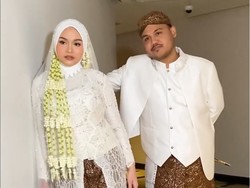 7 Foto Salma Salsabil Pakai Kebaya Putih Saat Menikah Sederhana di KUA