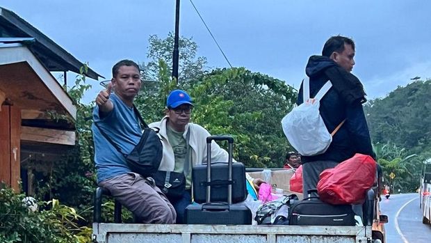 Banjir di Kecamatan Entikong, Kabupaten Sanggau, Kalimantan Barat. Dokumen Istimewa