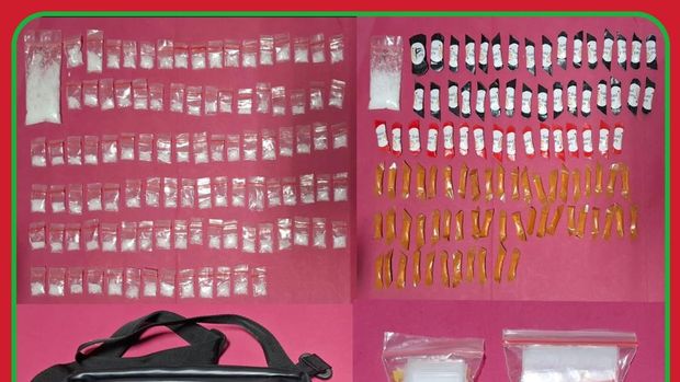 Barang bukti narkoba sabu yang diungkap Polres Subang