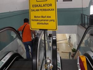 Eskalator Tiba-tiba Gangguan di Stasiun Duri, 12 Orang Terluka