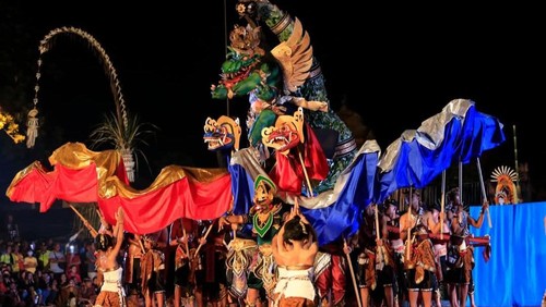 Ilustrasi - Lomba ogoh-ogoh se-Kabupaten Klungkung pada 2023.  (Foto: Istimewa)