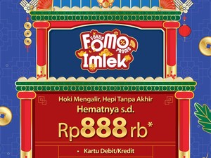 Imlek Lebih Hoki! Rayakan dengan Diskon & Cashback Gede dari Bank Mandiri