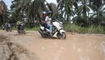 Jalan di Muaro Jambi Rusak dan Banjir