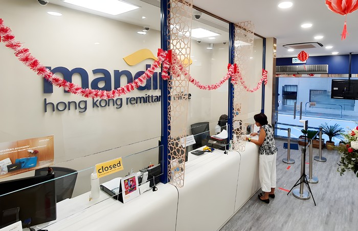 Kantor cabang Bank Mandiri Hong Kong