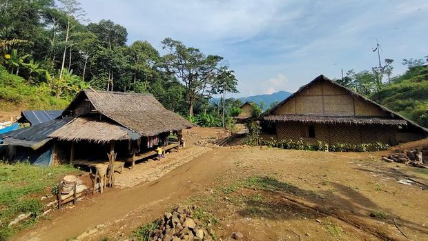 Kawasan Suku Baduy di desa Kanekes