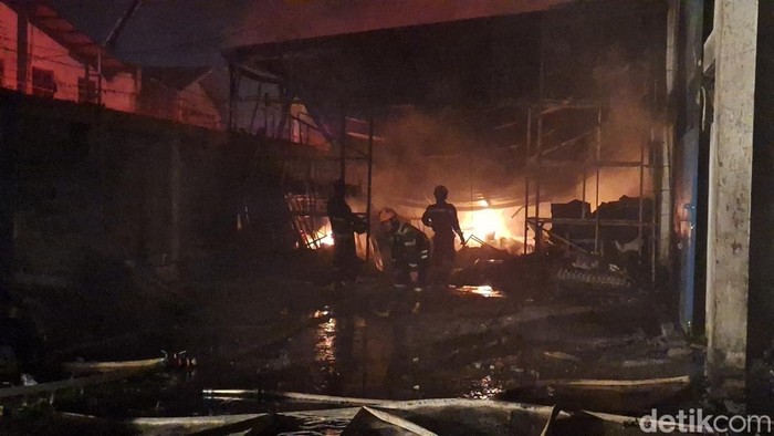 Kebakaran di Kabupaten Bandung.