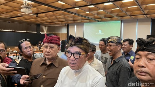 Komisaris Utama PT BTID Tantowi Yahya di UID Campus, Serangan, Denpasar, Kamis (30/1/2025).