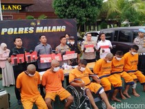 Komplotan Pembobol Rumah Kosong Tertangkap di Malang, 2 Pelaku Ditembak