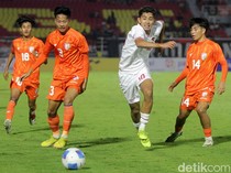 Indonesia U-20 Vs India U-20 : Garuda Muda Menang Telak 4-0