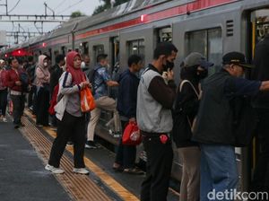 Anker Cibinong-Nambo Adaptasi Lagi Buntut Jadwal KRL Berubah