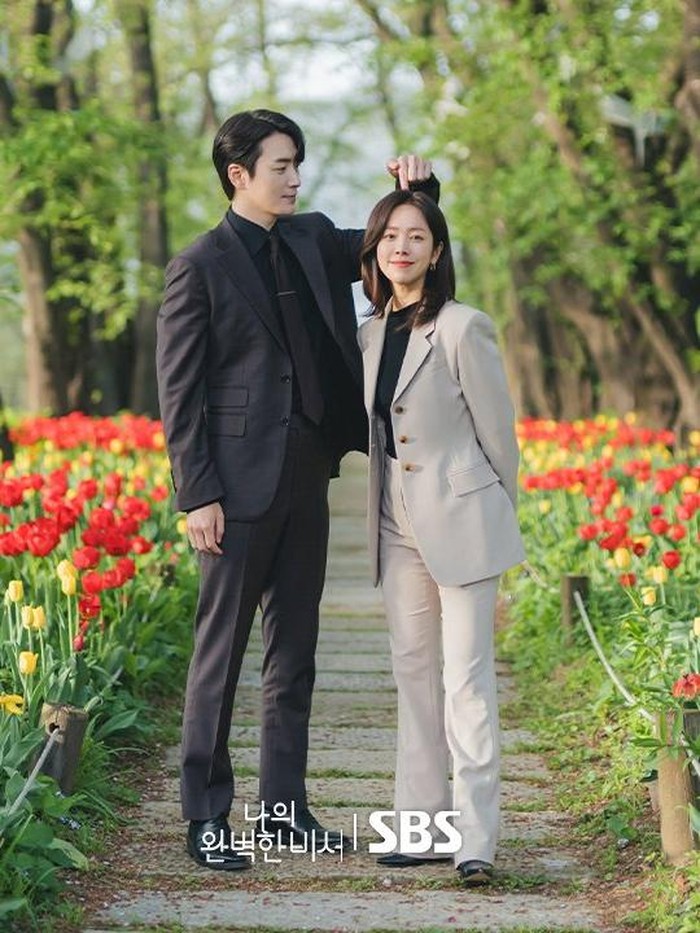 Foto behind the scene drama Korea SBS Love Scout.