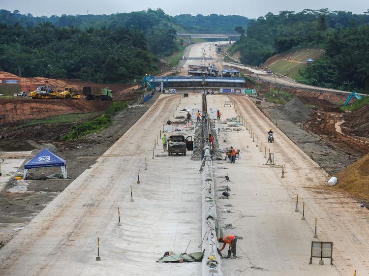 Melihat Progres Terkini Tol Serang-Panimbang