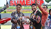 Fadli Zon yakin ke depan masyarakat Sumenep akan semakin bangga dengan keris.