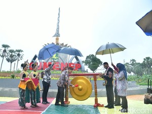 Tugu Keris Arya Wiraraja Sumenep Diresmikan Menteri Kebudayaan Fadli Zon