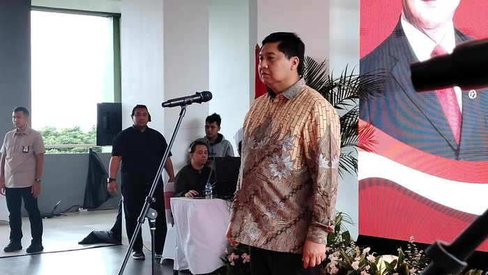 Menteri Perumahan dan Kawasan Permukiman Maruar Sirait (Ara)