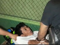 Momen Maling HP Disergap Polisi Saat Tidur Nyenyak Depan Kios Warga Pangkep