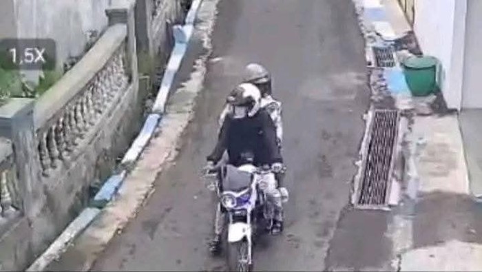 Pembuang bayi di Malang terekam cctv