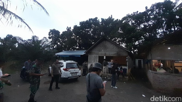 Penampakan lokasi kejadian di Desa Durin Simbelang, Kecamatan Pancur Batu, Deli Serdang. (Foto: Nizar Aldi/detikSumut).