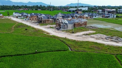 Menyusut 875 Ha Lahan Pertanian di Padang karena Alih Fungsi Jadi Perumahan