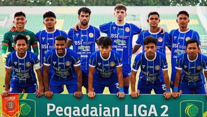 Persiraja Banda Aceh saat menghadapi Deltras FC di Stadion Gelora Delta Sidoarjo, Minggu (26/1/2025).