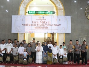 Jaga Nilai Ketakwaan, Polres Bojonegoro Gelar Peringatan Isra Miraj
