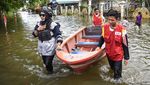 Potret Banjir Hari Ketiga di Samarinda Utara