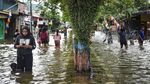 Potret Banjir Hari Ketiga di Samarinda Utara