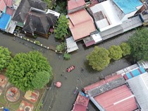 Potret Banjir Hari Ketiga di Samarinda Utara