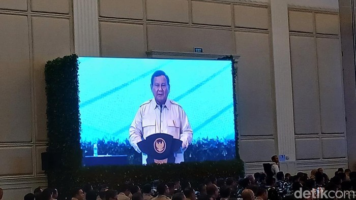 Presiden Prabowo Subianto (Eva/detikcom).