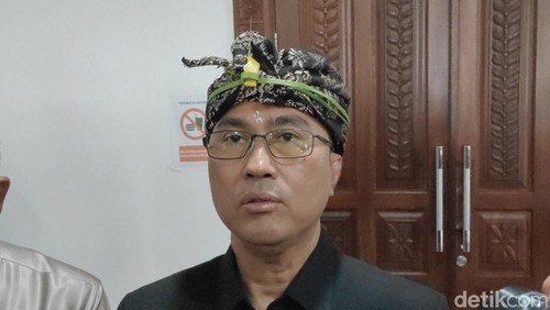 Sekda Badung Ida Bagus Surya Suamba ditemui di kantor Bupati Badung, Puspem Badung, Kamis (30/1/2025).