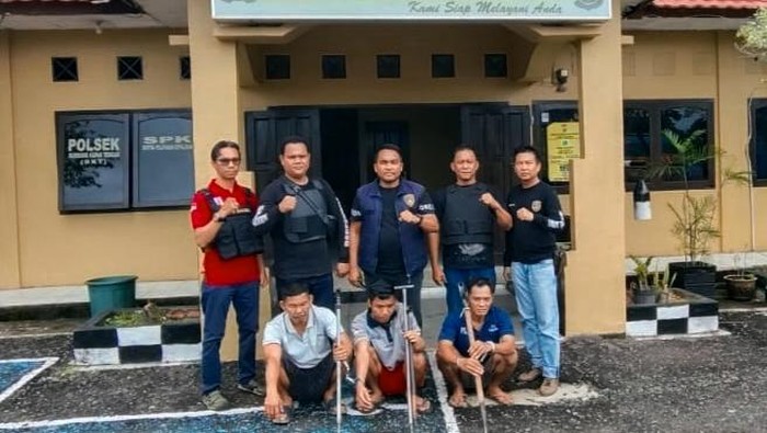Tiga tersangka sindikat pencurian sawit di Prabumulih ditangkap polisi