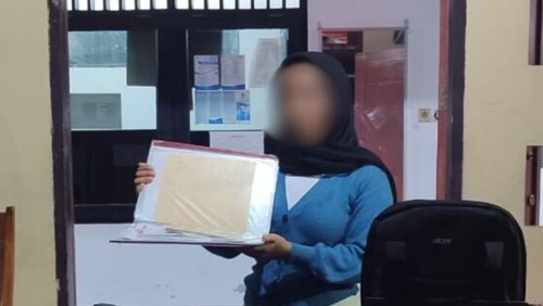 ART asal Lombok Timur, berinisial HH (28), ditangkap polisi karena mencuri barang berharga milik majikannya di Mataram, NTB. (Istimewa)