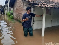 Banjir Masih Rendam Puluhan Rumah di Juwana Pati, Ketinggian Air Bertambah