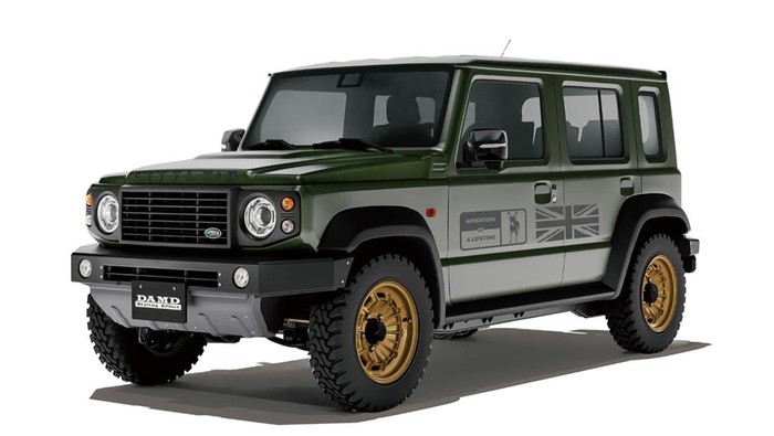 Bodykit Suzuki Jimny 5 pintu buatan DAMD