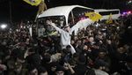 Gembiranya 110 Tahanan Palestina Setelah Dilepas Israel