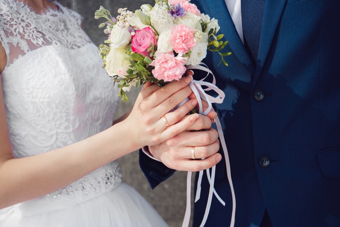 Ilustrasi pengantin dan pernikahan Ilustrasi pengantin dan pernikahan