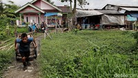 Suasana lokasi pabrik dodol China milik Imas di kawasan Cikarang, Jawa Barat.
